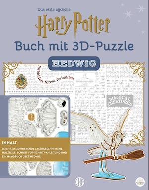 Cover for Warner Bros. Consumer Products GmbH · Harry Potter - Hedwig - Das offizielle Buch mit 3D-Puzzle Fan-Art (Book) (2023)
