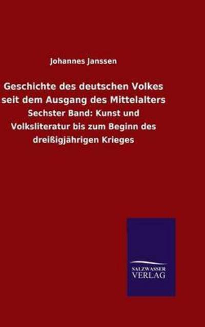 Cover for Janssen · Geschichte des deutschen Volkes (Bog) (2016)