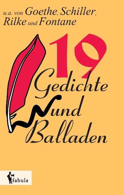 Cover for Autoren · 19 Gedichte und Balladen (Book)