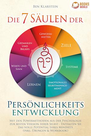 Die 7 Säulen der Persönlichkeitsentwicklung: Mit den Powermethoden aus der Psychologie zur besten Version Ihrer Selbst - Entfalten Sie das volle Potential Ihres Mindsets (inkl. Übungen & Workbook) - Ben Klarstein - Livros - EoB - 9783989370104 - 24 de novembro de 2023