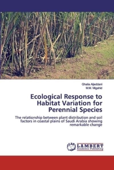 Cover for Aljeddani · Ecological Response to Habita (Bok) (2020)