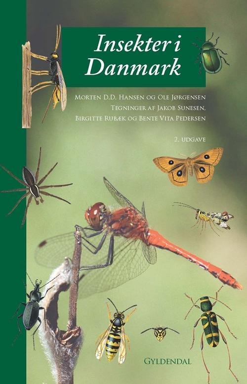 Cover for Ole Frank Jørgensen · Insekter i Danmark (Inbunden Bok) [2:a utgåva] (2015)