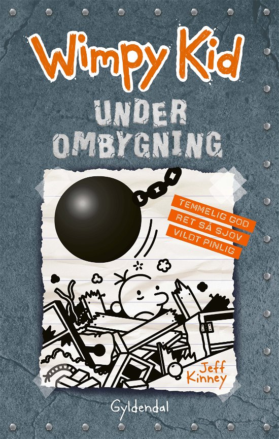 Wimpy kid: Wimpy Kid 14 - Under ombygning - Jeff Kinney - Livros - Gyldendal - 9788702277104 - 27 de janeiro de 2020