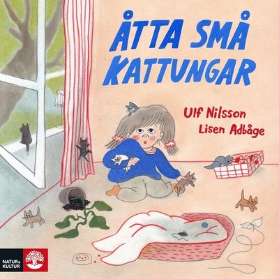 Cover for Ulf Nilsson · Åtta små kattungar (Innbunden bok) (2022)