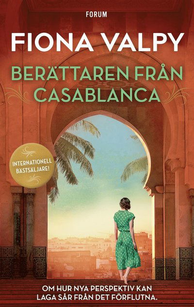 Cover for Fiona Valpy · Berättaren från Casablanca (Bound Book) (2023)