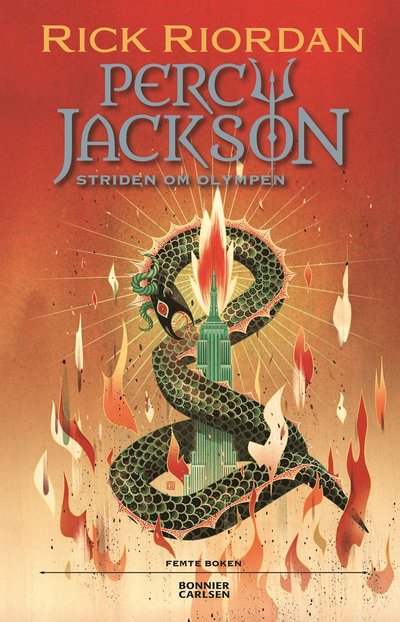 Percy Jackson: Striden om Olympen - Rick Riordan - Livros - Bonnier Carlsen - 9789179793104 - 16 de maio de 2023