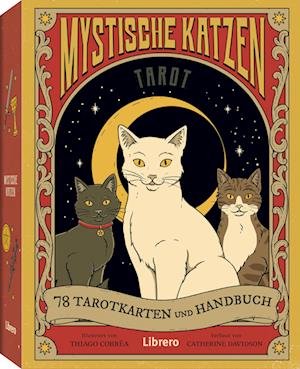 Cover for Catherine Davidson · Tarot Mystische Katzen (Bog) (2024)