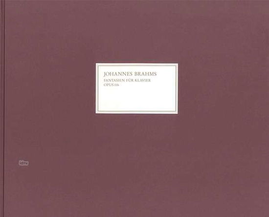 Cover for Brahms · Fantas.op.116,1-7,Kl.Faks.HN3210 (Book)