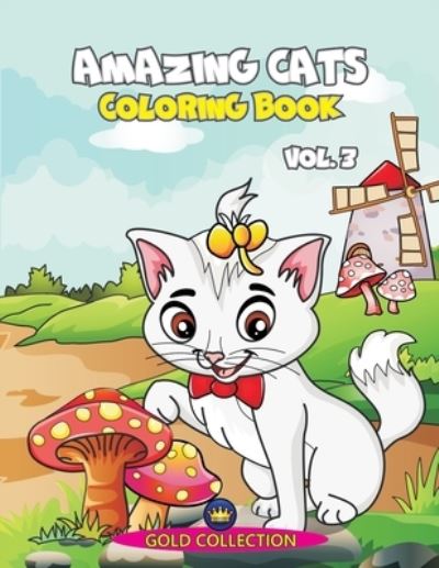 Cover for Stroie Marius · Amazing Cats - Coloring Book, vol.3 (Taschenbuch) (2020)