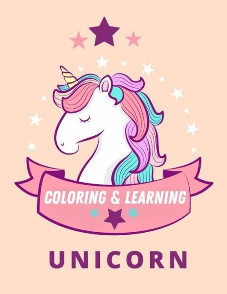 Cover for Unicorn Disgne · Unicorn Coloring and Learning (Paperback Book) (2020)