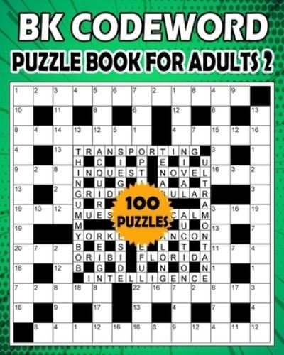 Cover for Bk Bouchama · BK Codeword puzzle book for adults 2 (Pocketbok) (2021)