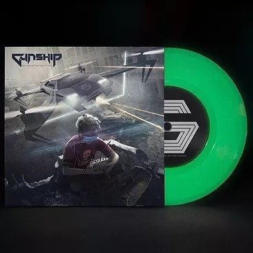 Cover for Gunship · Drone Racing League (7&quot;) (2020)