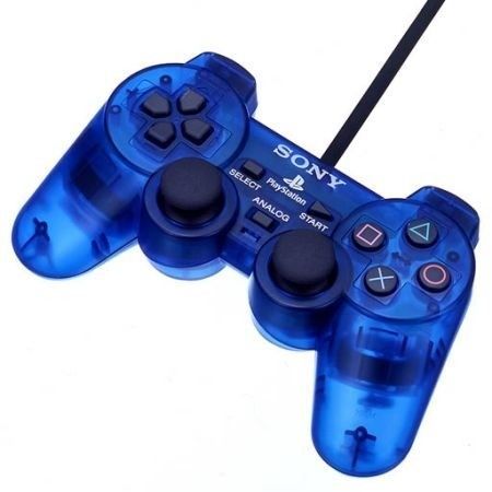 Cover for Sony Computer Entertainment · Sony Controller DualShock Crystal Blue (PS2)