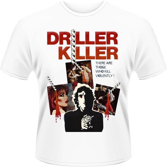 Cover for Driller Killer · Driller Killer (Poster) (T-shirt) [size XL] [White edition] (2012)