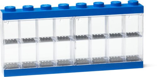 Cover for Room Copenhagen · Lego Minifigure Display Case 16 Blue (MERCH) (2019)