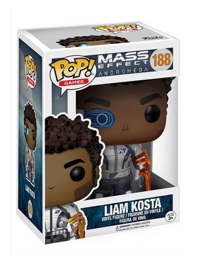 Cover for Funko  Games Mass Effect Andromeda Liam Costa Pop Vinyl Toys (MERCH)