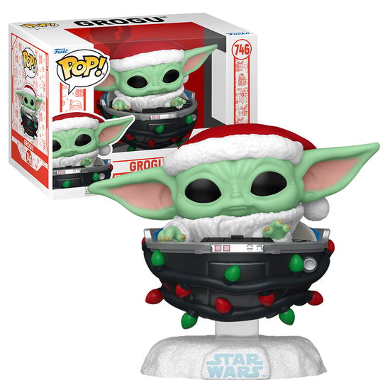 Cover for Pop Star Wars the Mandalorian Holiday · Pop Star Wars Mandalorian Holiday S1 Grogu Pram (Funko POP!) (2024)