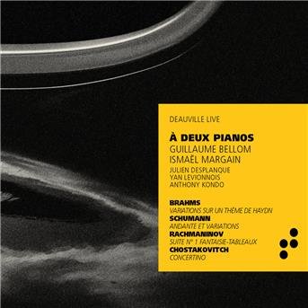 Cover for Bellom / Margain / Kondo / Levionnois / Desplanque · A Deux Pianos (CD) (2020)