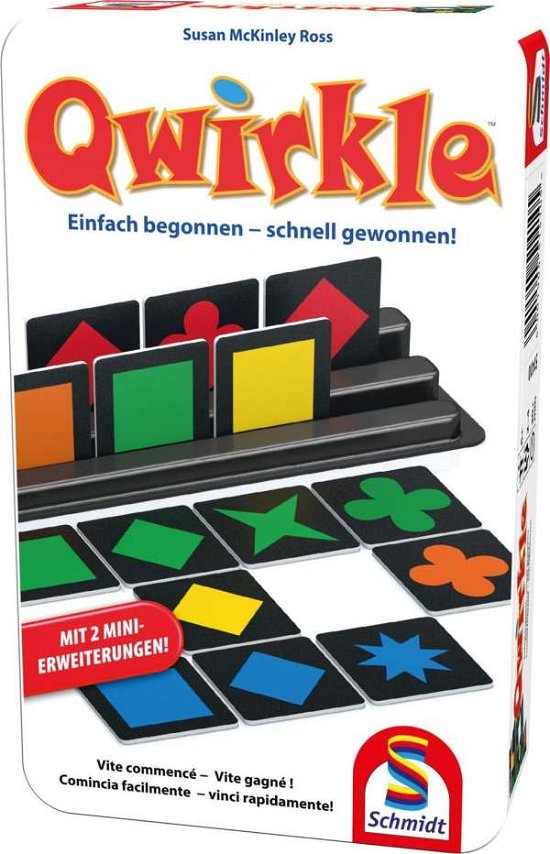 Qwirkle (Kinderspiel) - Schmidt Spiele - Livros - Schmidt Spiele Gmbh - 4001504514105 - 21 de abril de 2017