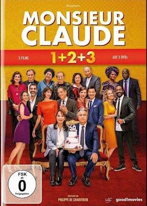 Cover for Monsieur Claude Box 1-3 · Monsieur Claude Box 1-3/dvd (DVD) (2022)