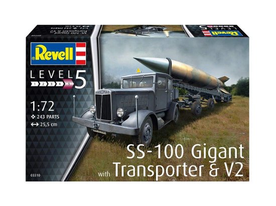 SS-10 Gigant with Transporter & V2 ( 03310 ) - Revell - Produtos -  - 4009803033105 - 