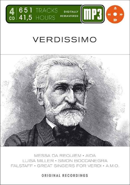 Cover for Giuseppe Verdi · Verdissimo (CD)