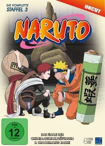 Naruto - Die komplette St. 3 - Uncut [4 DVDs] - N/a - Filme - Koch Media - 4260318082105 - 16. September 2013
