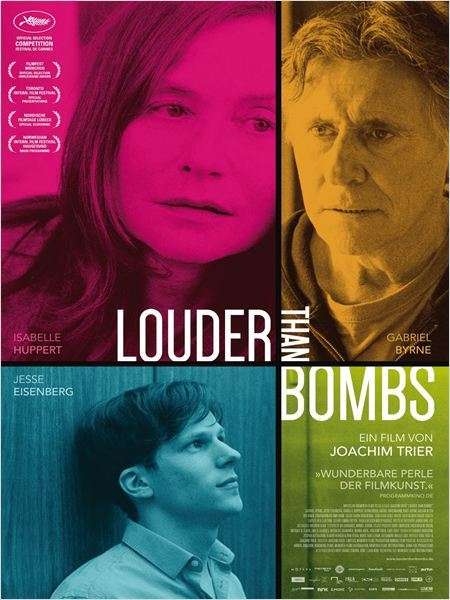 Cover for Joachim Trier · Louder Than Bombs (Blu-Ray) (2016)