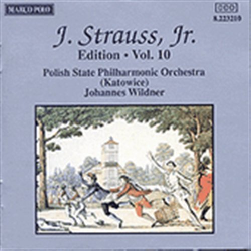 Cover for Wildner / Polish State Philharmonia Orch.Katowice · J.Strauss,Jr.Edition Vol.10 (CD) (1991)