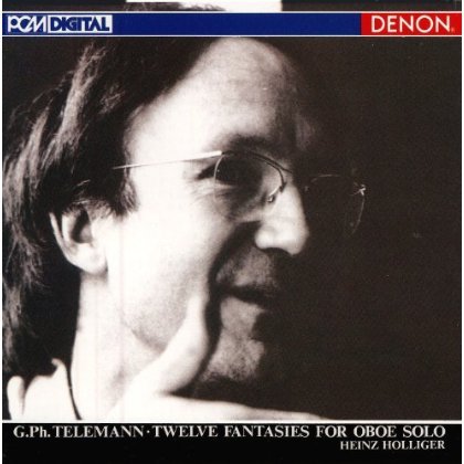 Cover for Heinz Holliger · Thlemann: Twelve Fantasies for Oboe (CD) (2010)