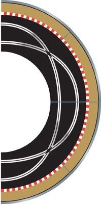 Cover for Scalextric · Track Extension Pack 1 Racing Curve (Legetøj)