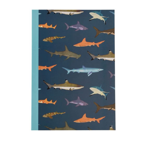 Cover for A5 notebook - Sharks (Stationery) (2023)