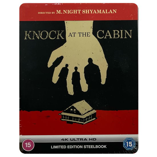 Cover for Knock at the Cabin · Knock At The Cabin (4K UHD Blu-ray) [Limited Steelbook edition] (2023)