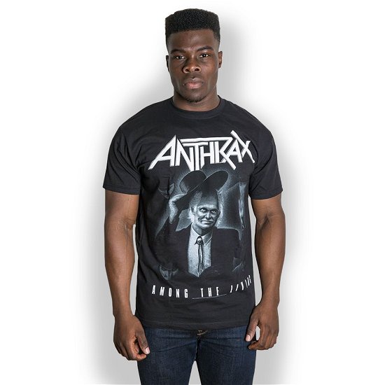 Anthrax Unisex T-Shirt: Among the Living - Anthrax - Koopwaar - Global - Apparel - 5055295344105 - 20 maart 2015