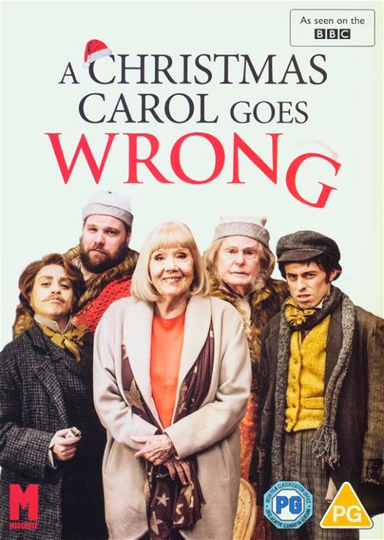 Cover for A Christmas Carol Goes Wrong (DVD) (2021)