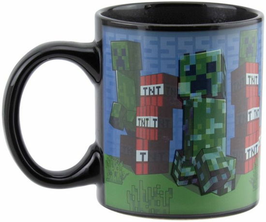 MINECRAFT - Creeper - Heat Change Mug - P.Derive - Fanituote - Paladone - 5055964767105 - tiistai 20. syyskuuta 2022