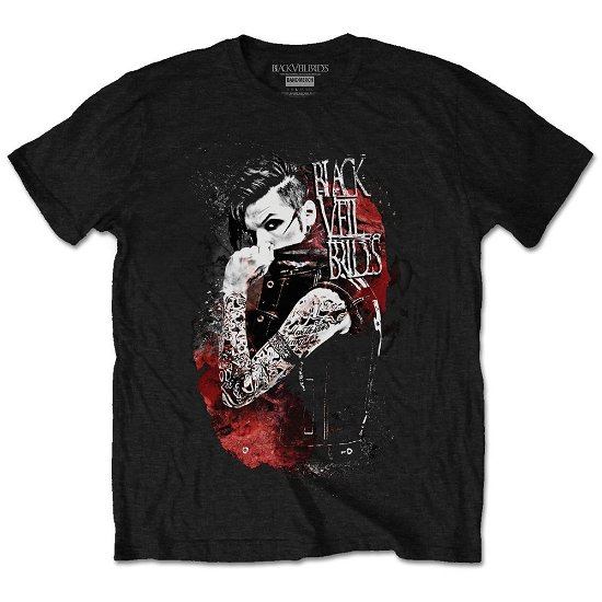 Black Veil Brides Unisex T-Shirt: Inferno (Retail Pack) - Black Veil Brides - Merchandise - Bandmerch - 5056170628105 - 