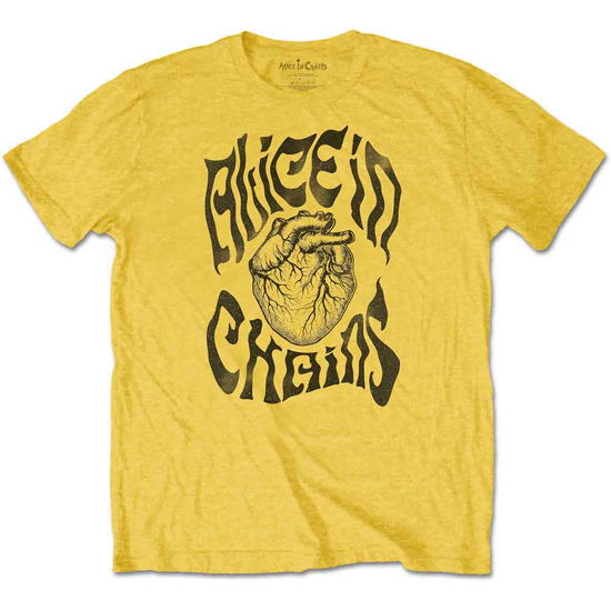 Cover for Alice In Chains · Alice in Chains Unisex T-Shirt: Transplant (Yellow) (T-shirt) [size M] [Yellow - Unisex edition] (2020)