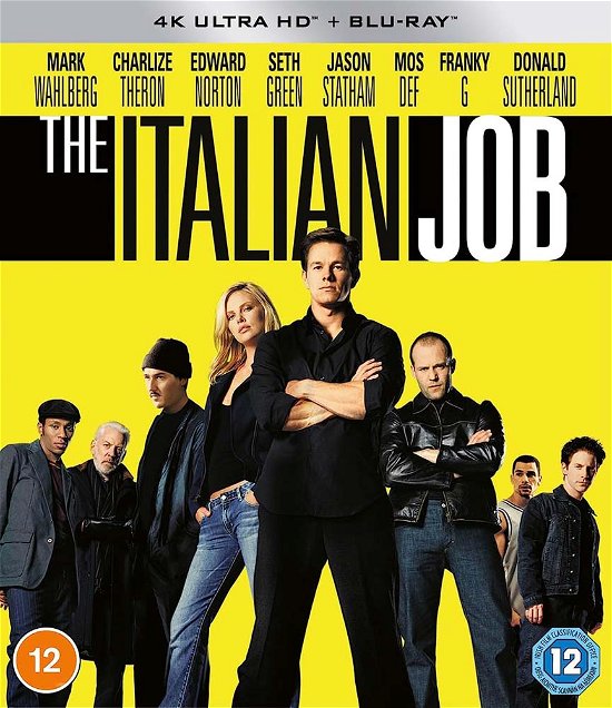 The Italian Job - The Italian Job 2003 Uhd BD - Elokuva - Paramount Pictures - 5056453206105 - maanantai 10. heinäkuuta 2023