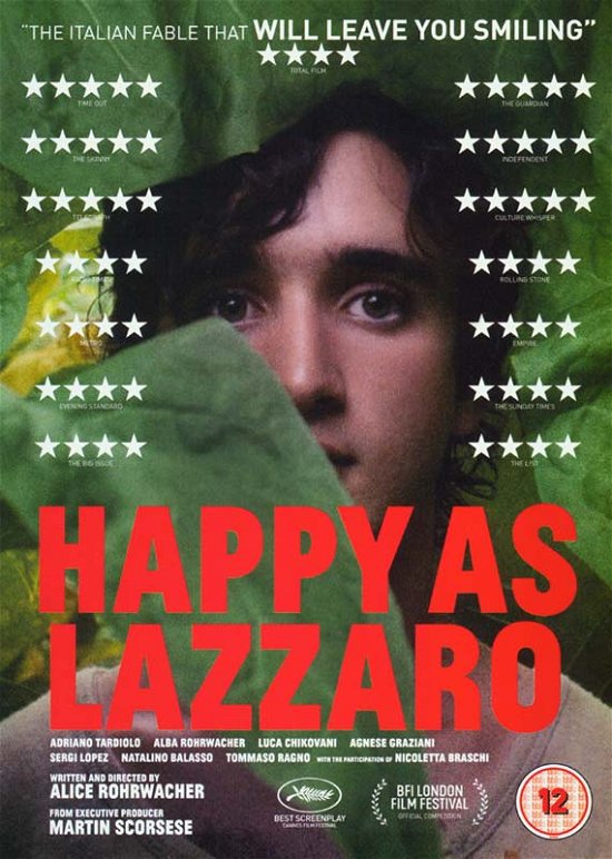 Cover for Happy As Lazzaro (DVD) (2019)
