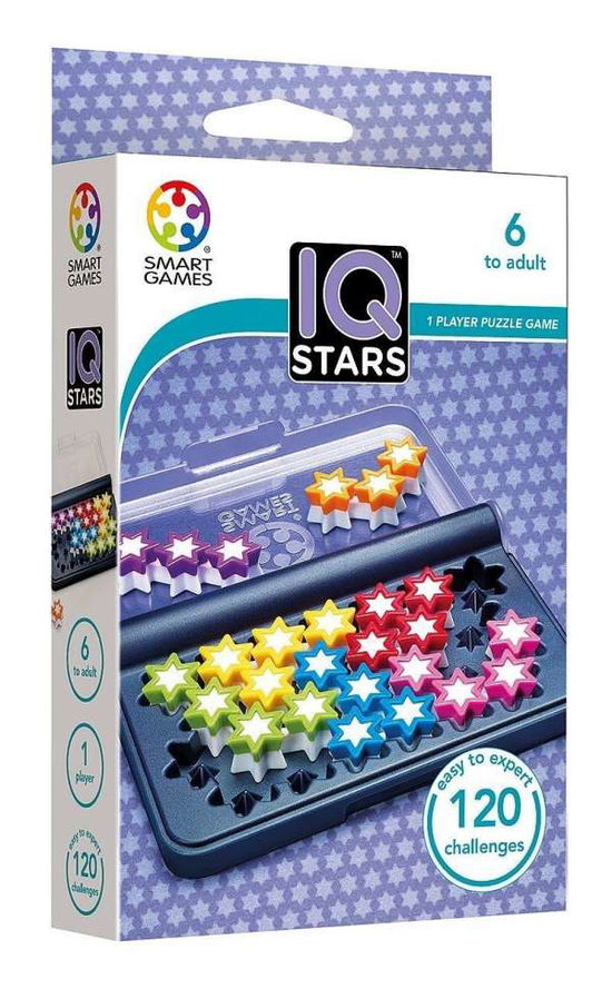 SmartGames  IQ Games IQ Stars Boardgames - SmartGames  IQ Games IQ Stars Boardgames - Brætspil - Smart NV - 5414301521105 - 24. januar 2018