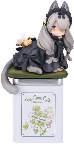 Cover for Ribose · Tea Time Cats British Shorthair Non-scale Pvc Fig (MERCH) (2024)