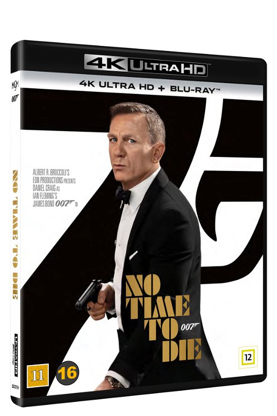 Cover for No Time To Die (James Bond 25) (4K Ultra HD) (2022)