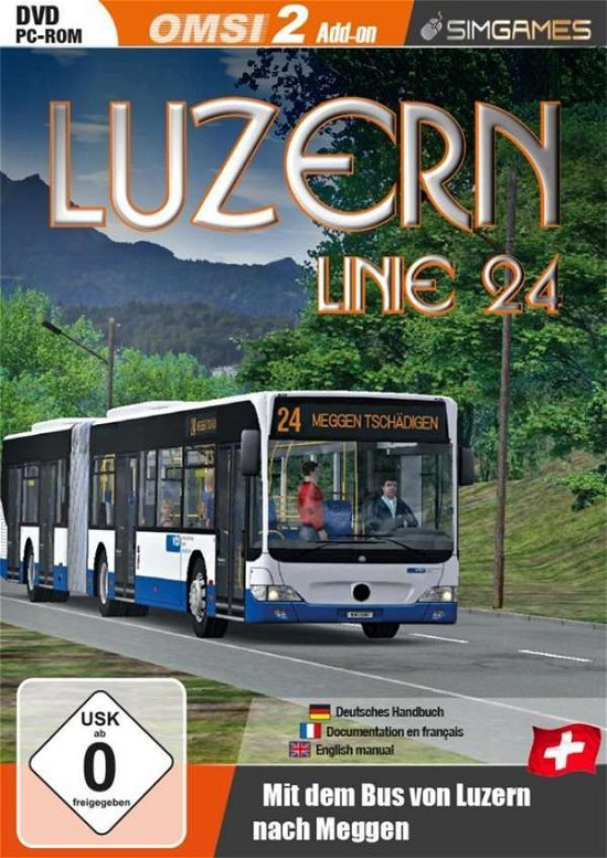 Cover for Pc · OMSI 2, AddOn Luzern L.24,CD-8121 (Buch) (2016)