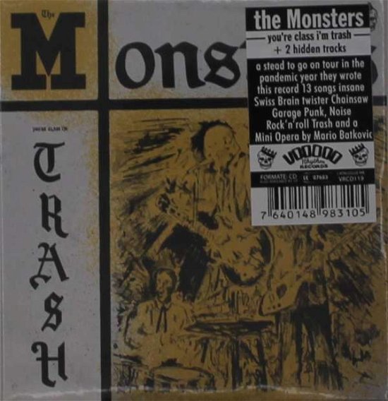 Monsters · Youre Class. Im Trash (CD) (2022)