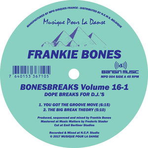 Cover for Frankie Bones · Bonesbreaks V.16-1 (LP) (2017)