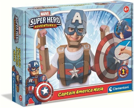Cover for Clementoni · Clementoni: Play Creative Play Creative Captain America Mask (MERCH)