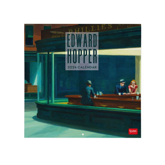 Cover for Legami · Wall Calendars - 2024 Wall Calendar - Edward Hopper - 30x29 - Art (Paperback Bog) (2023)