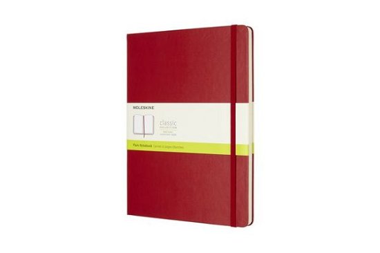 Cover for Moleskin · Moleskine Notebook Extra Large Plain S.red Hard (Merchandise) (MERCH) (2017)