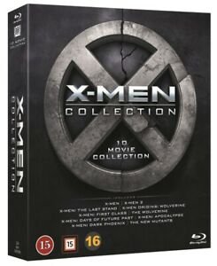 Cover for X-men 10 movie collection (Blu-ray) (2021)